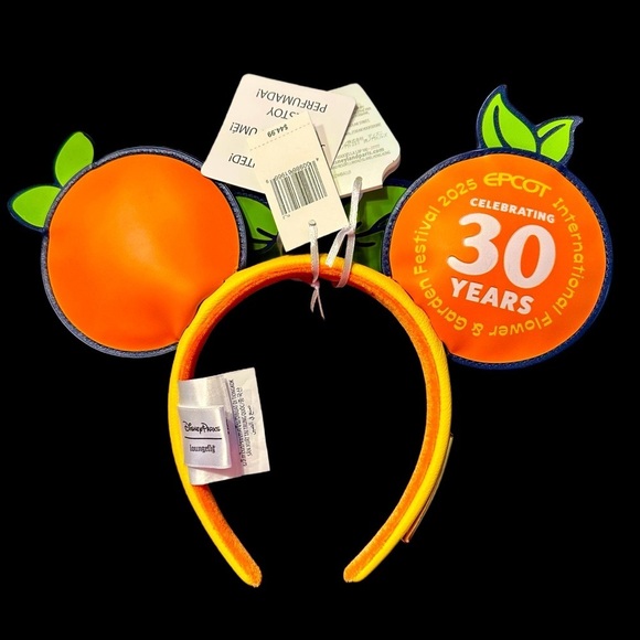 Authentic Disney’s EPCOT 30th Anniversary Orange Bird Loungefly Minnie Ears -NWT main image 6